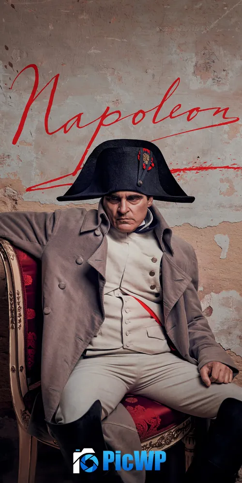 Napoleon Joaquin Phoenix 3K Mobile Wallpaper