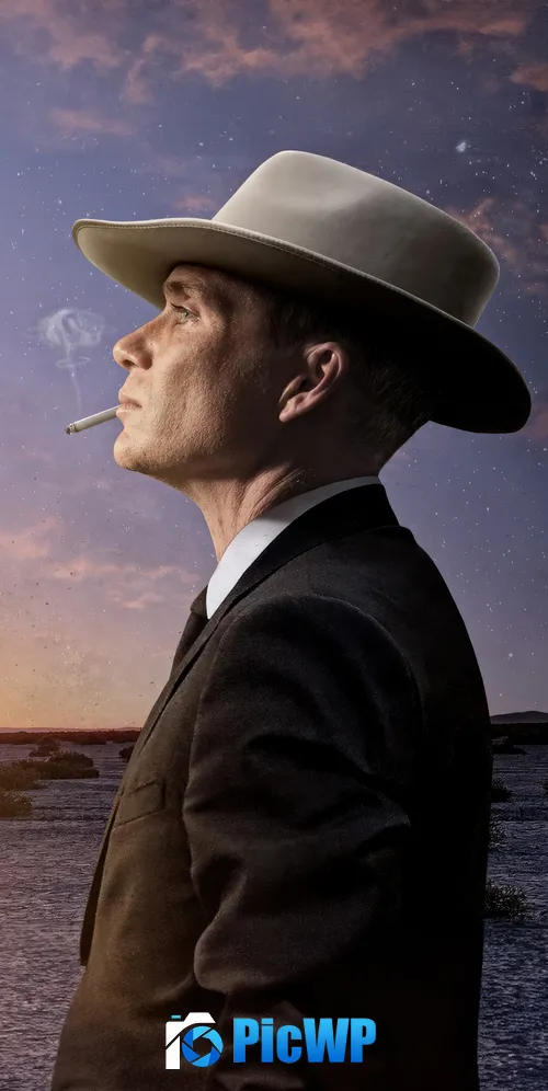 Cillian Murphy as J. Robert Oppenheimer 3K Mobile Wallpaper