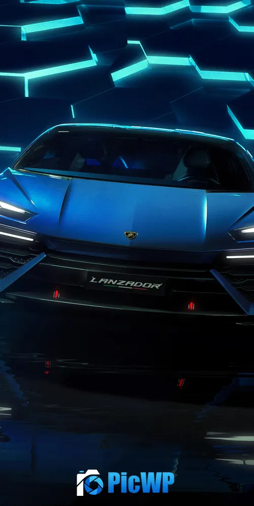 Lamborghini Lanzador Electric cars 3K Mobile Wallpaper