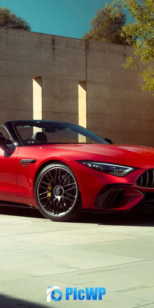 Mercedes-AMG SL 63 4MATIC 2023 3K Mobile Wallpaper