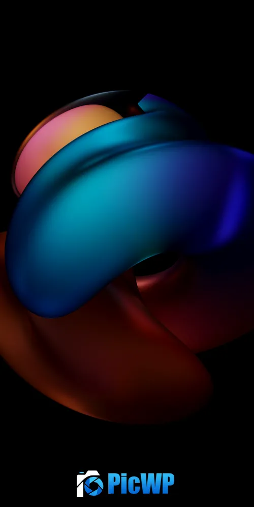 HarmonyOS 3D Render 3K Mobile Wallpaper