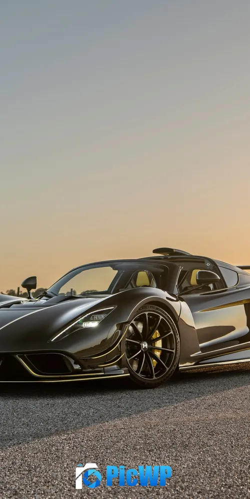 Hennessey Venom F5 Revolution Roadster 3K Mobile Wallpaper