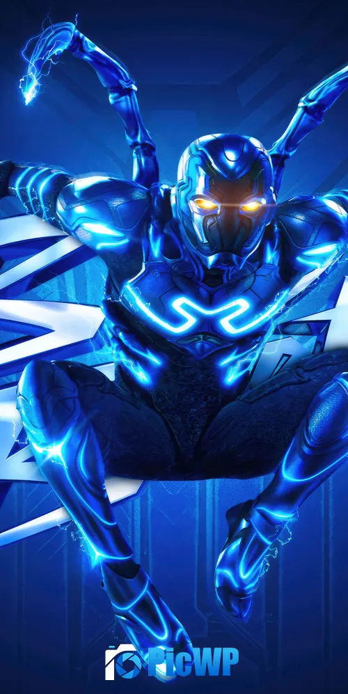 Blue Beetle Movie 3K Mobile Wallpaper