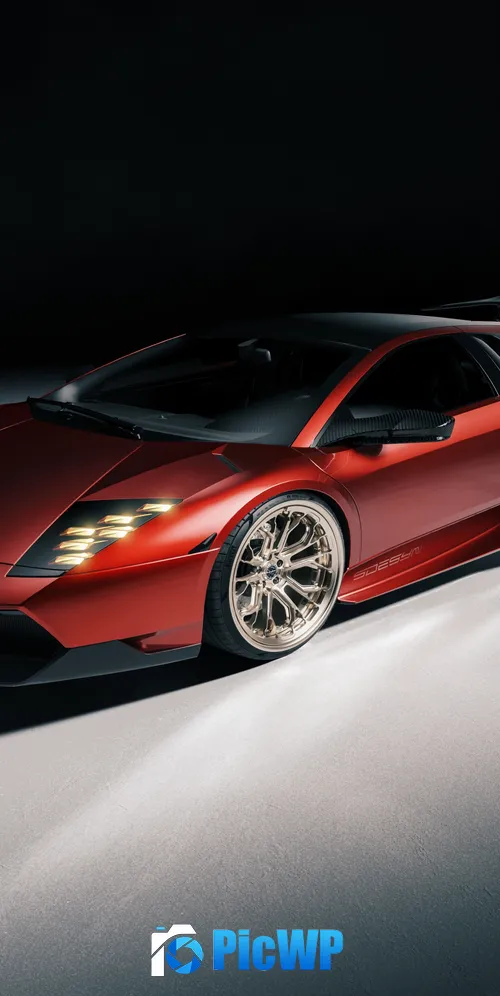 Lamborghini Murcielago Supercar 3K Mobile Wallpaper