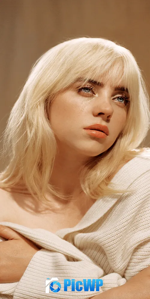 Billie Eilish Happier Than Ever 3K Mobile Wallpaper