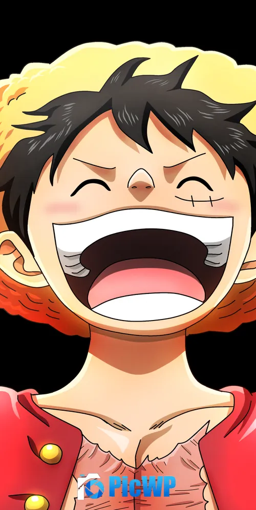 Luffy Laughing 3K Mobile Wallpaper