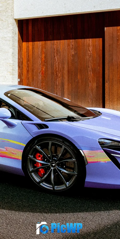 McLaren Artura Art Car 3K Mobile Wallpaper