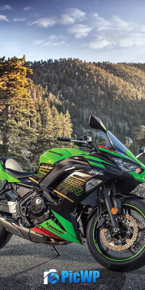 Kawasaki Ninja 650 Modenas 3K Mobile Wallpaper