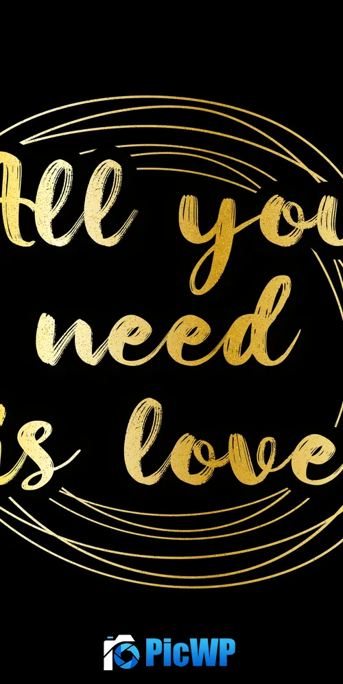 All You Need Is Love The Beatles 3K Mobile Wallpaper