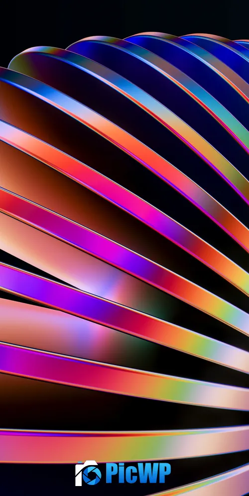 Slinky 3D Render 3K Mobile Wallpaper