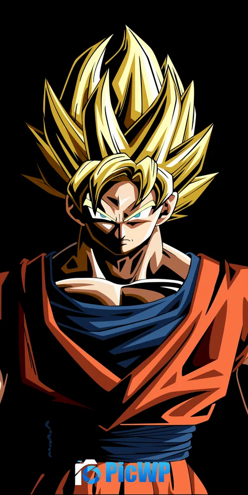 Goku AMOLED 3K Mobile Wallpaper