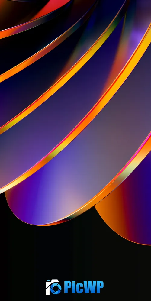 Geometric 3D Render 3K Mobile Wallpaper