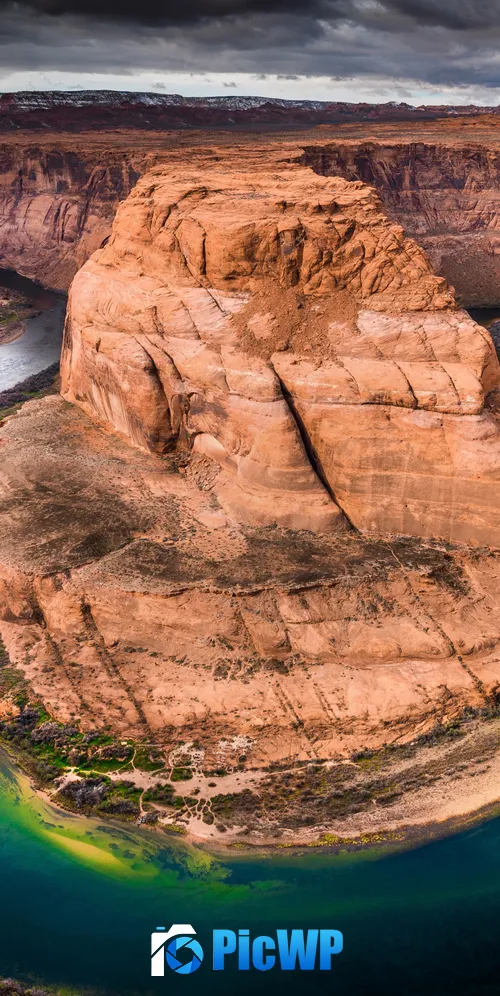 Horseshoe Bend Grand Canyon 3K Mobile Wallpaper