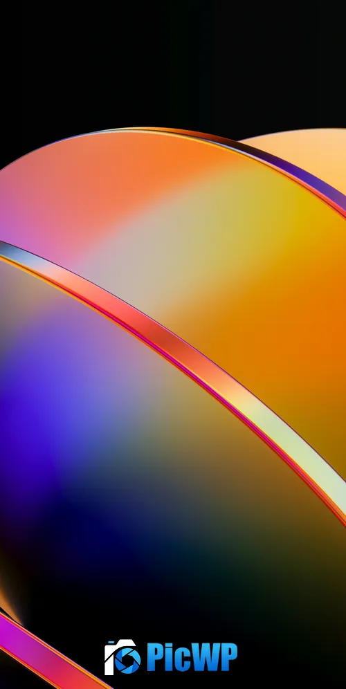 Abstract art 3D render 3K Mobile Wallpaper