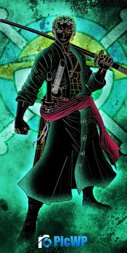 One Piece Roronoa Zoro 3K Mobile Wallpaper