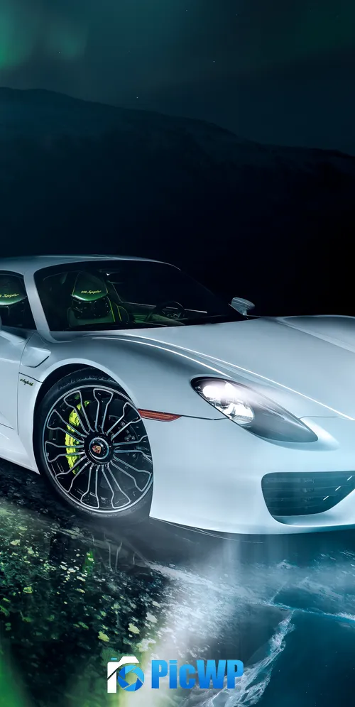 Porsche 918 Spyder Super Sports Cars 3K Mobile Wallpaper