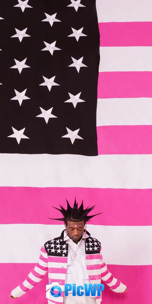 Pink Tape Lil Uzi Vert 3K Mobile Wallpaper