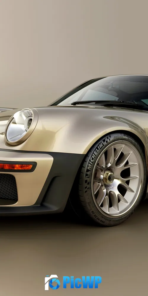 Singer 911 DLS Turbo Road 2023 3K Mobile Wallpaper