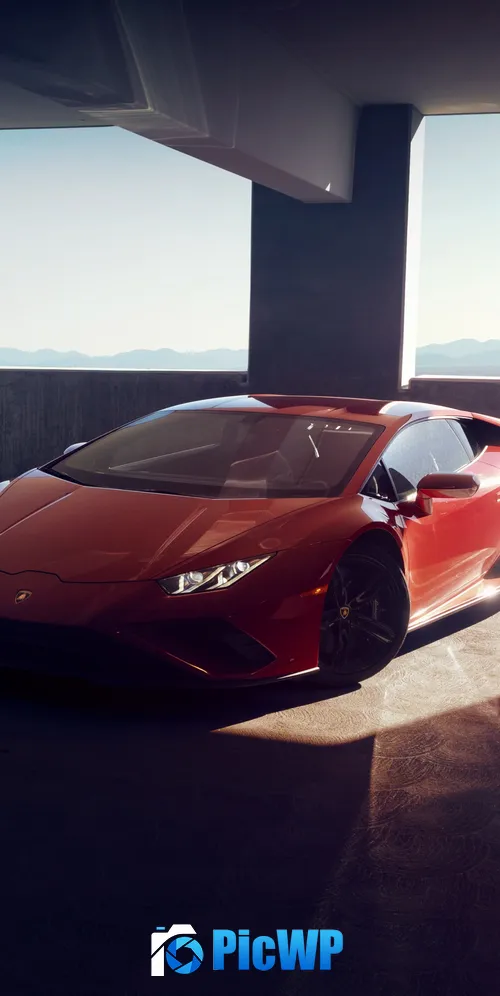 Lamborghini Huracan EVO RWD 2023 3K Mobile Wallpaper