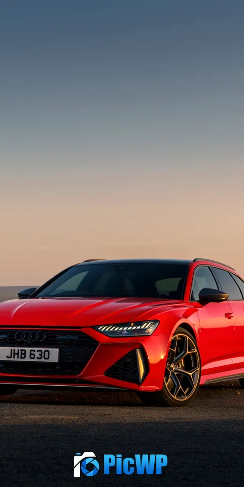 Audi RS 6 Avant performance 2023 3K Mobile Wallpaper