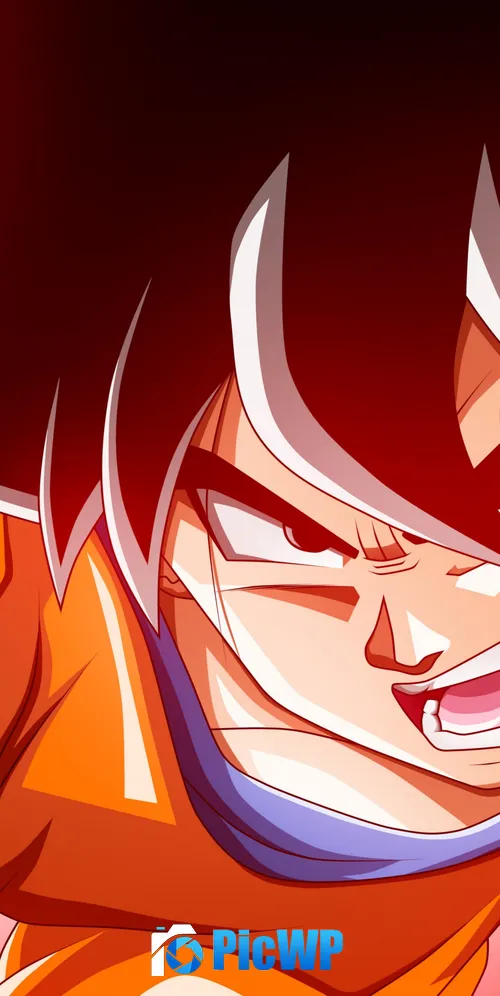 Son Goku Action 3K Mobile Wallpaper