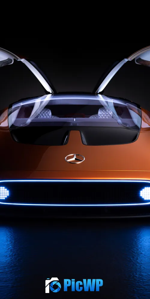 Mercedes-Benz Vision One-Eleven Futuristic 3K Mobile Wallpaper