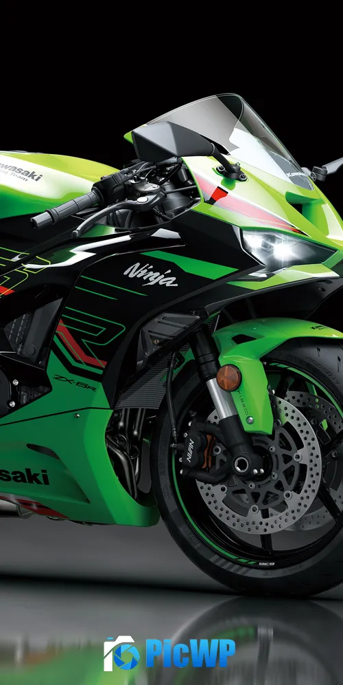 Kawasaki Ninja ZX-6R 2024 3K Mobile Wallpaper