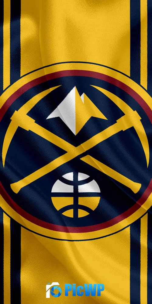 Denver Nuggets Logo 3K Mobile Wallpaper