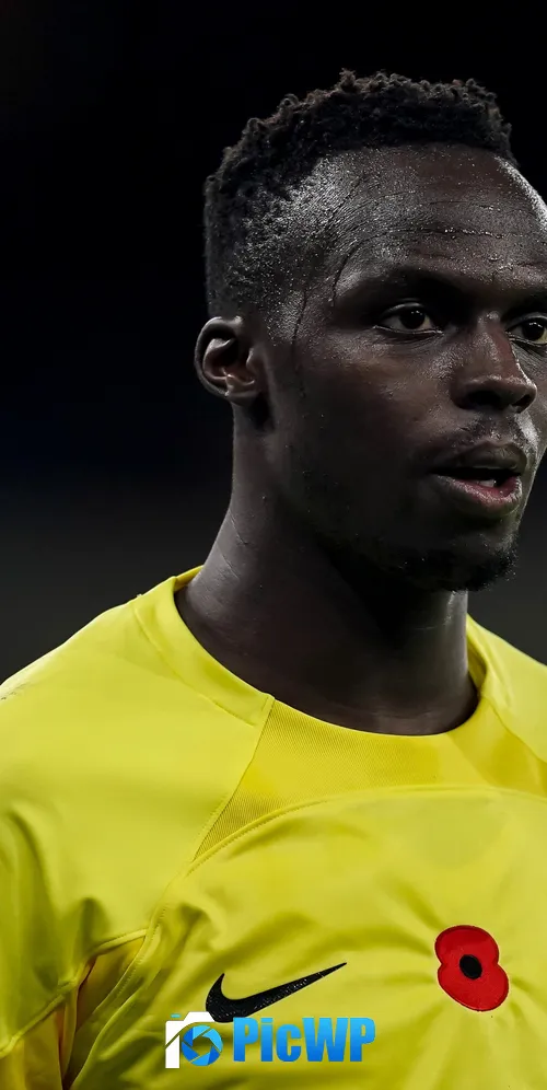 Edouard Mendy Goalkeeper 3K Mobile Wallpaper