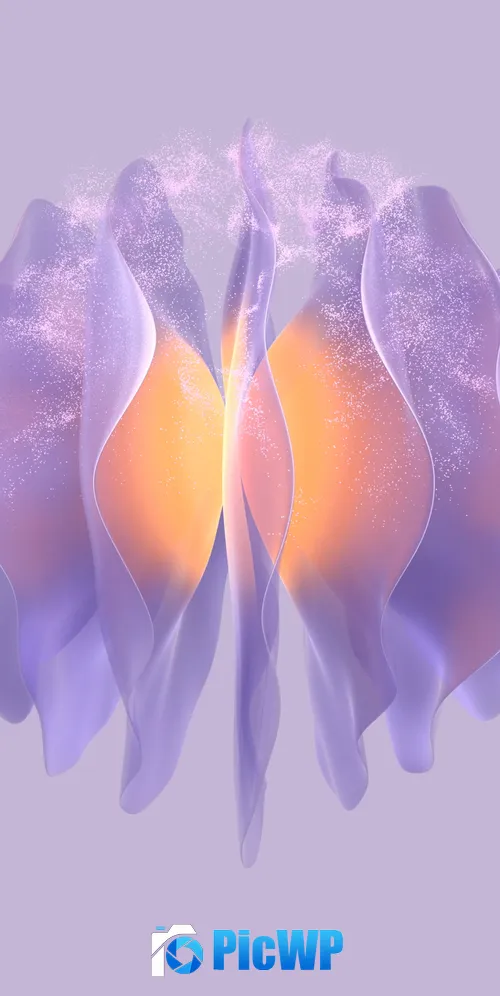 Purple abstract Huawei Mate X3 3K Mobile Wallpaper