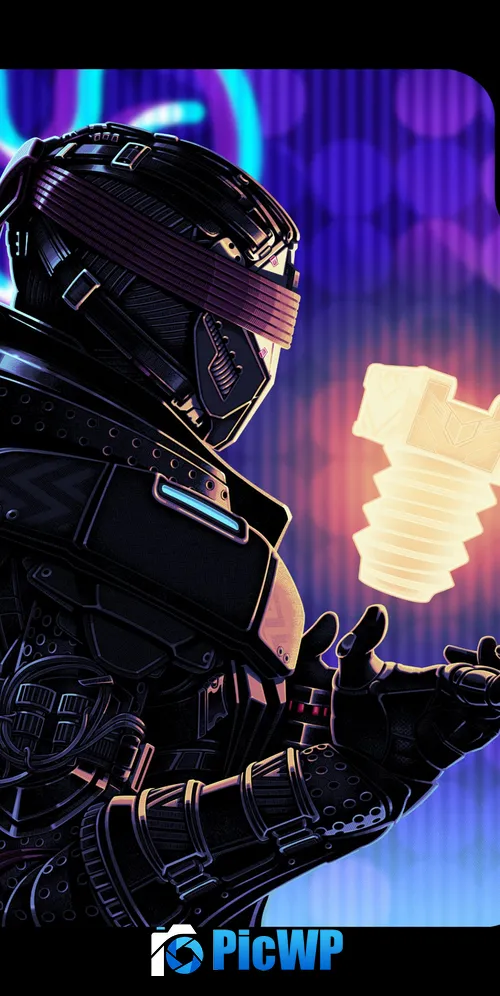 Cyberpunk Destiny 2 3K Mobile Wallpaper