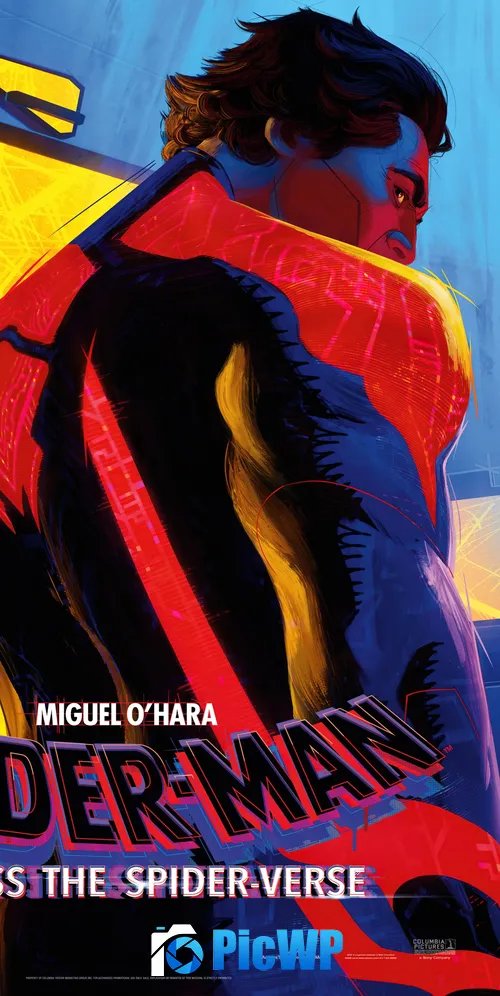 Miguel O'Hara Spider-Man 2099 3K Mobile Wallpaper