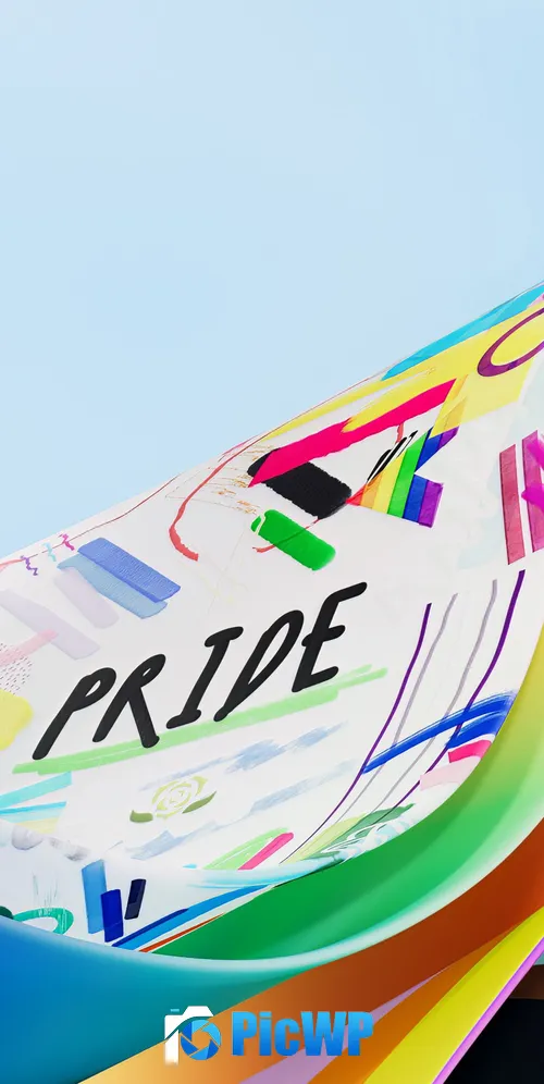 Colorful Microsoft Pride 3K Mobile Wallpaper