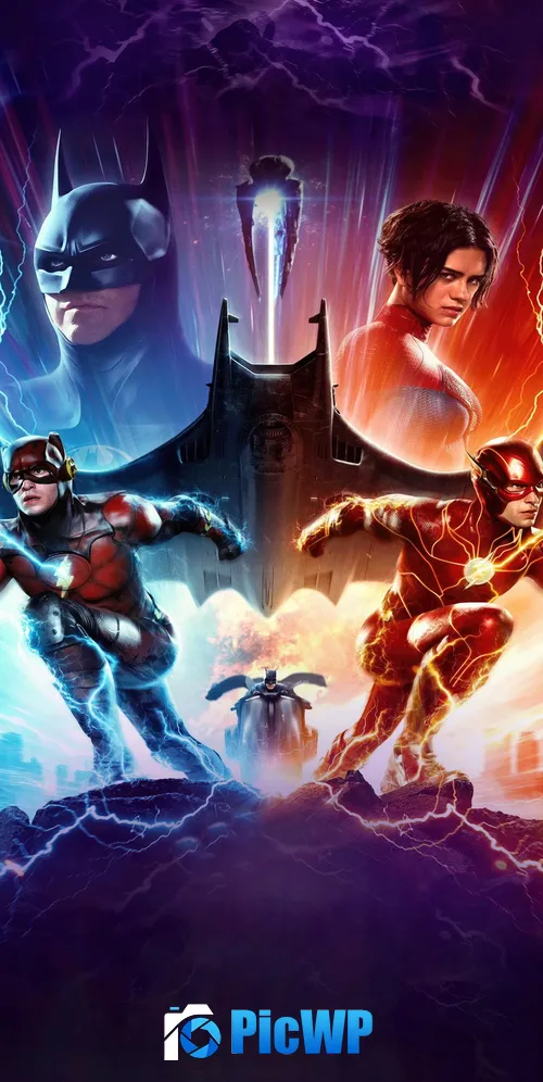 The Flash Movie poster 3K Mobile Wallpaper