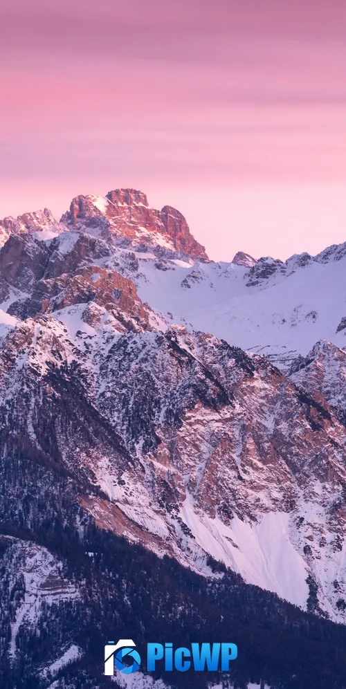 Dolomites Kronplatz mountain 3K Mobile Wallpaper