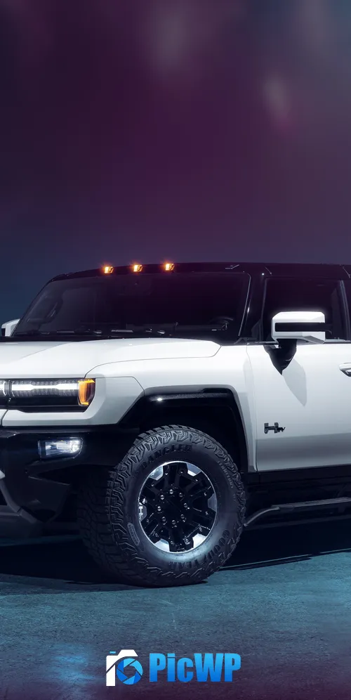 Hummer EV 3K Mobile Wallpaper