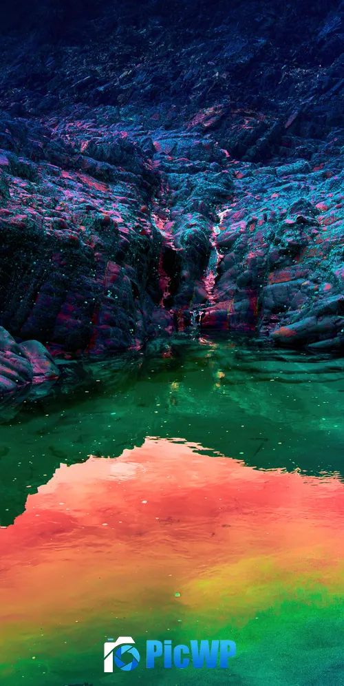 Cliff Body of Water 3K Mobile Wallpaper