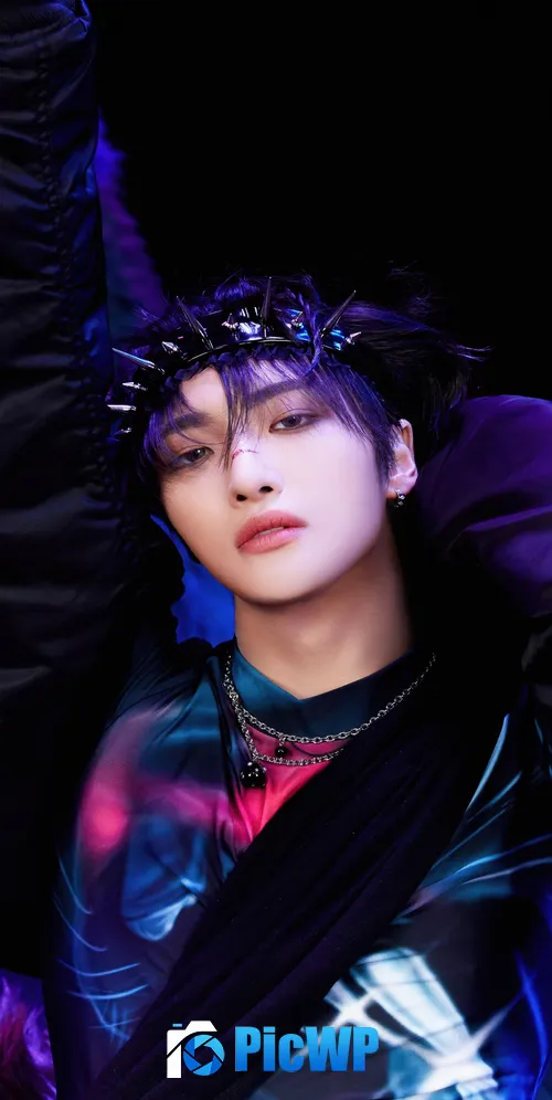 Seonghwa Neon 3K Mobile Wallpaper