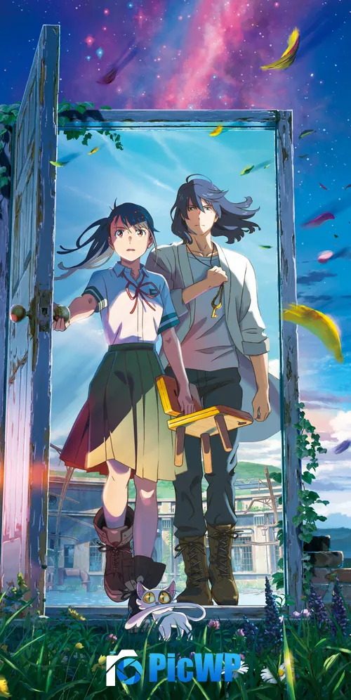 Suzume no Tojimari Anime movie 3K Mobile Wallpaper