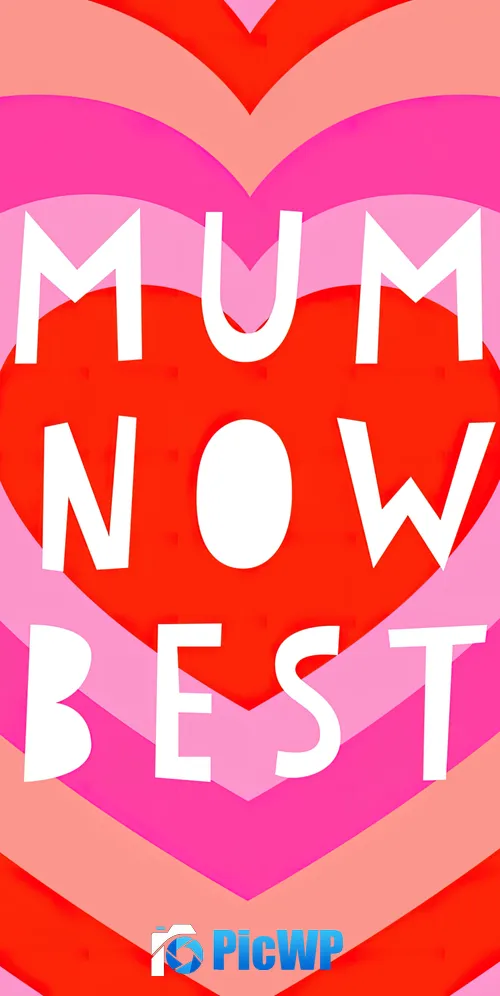 Mom Knows Best Mother's Day 3K Mobile Wallpaper