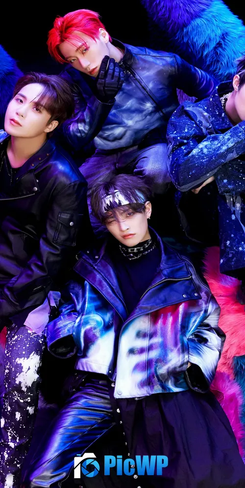 ATEEZ Boy band 3K Mobile Wallpaper