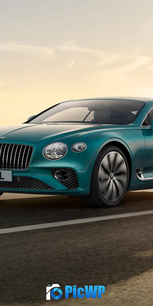 Bentley Continental GT Azure 2023 3K Mobile Wallpaper