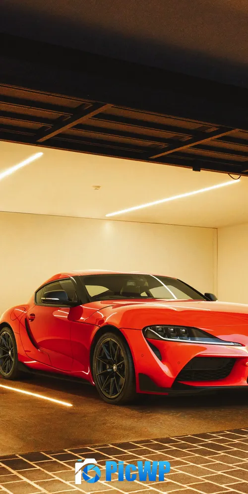 Toyota GR Supra 2023 3K Mobile Wallpaper