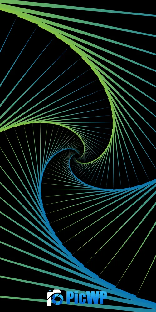 Spiral Abstract background 3K Mobile Wallpaper