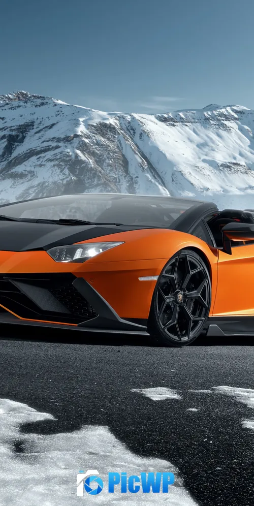 Lamborghini Aventador LP 780-4 Ultimae Roadster by Novitec 3K Mobile Wallpaper