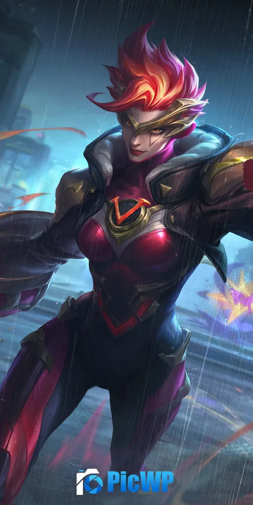 Vi (LoL) League of Legends: Wild Rift 3K Mobile Wallpaper