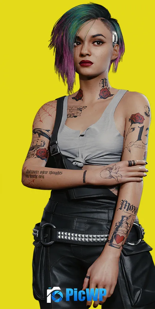 Cyberpunk 2077 Judy Alvarez 3K Mobile Wallpaper