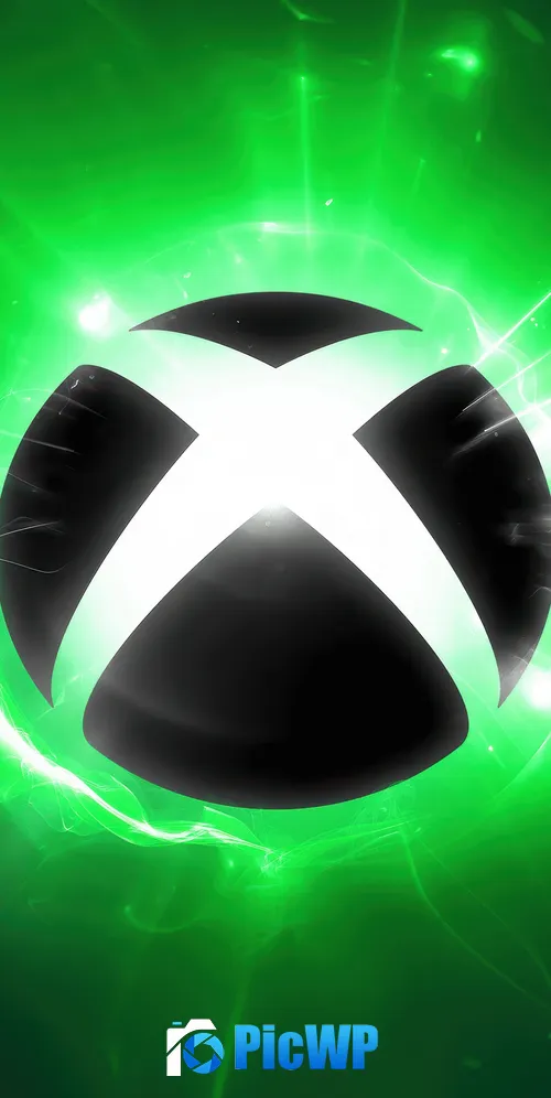Xbox logo Green aesthetic 3K Mobile Wallpaper
