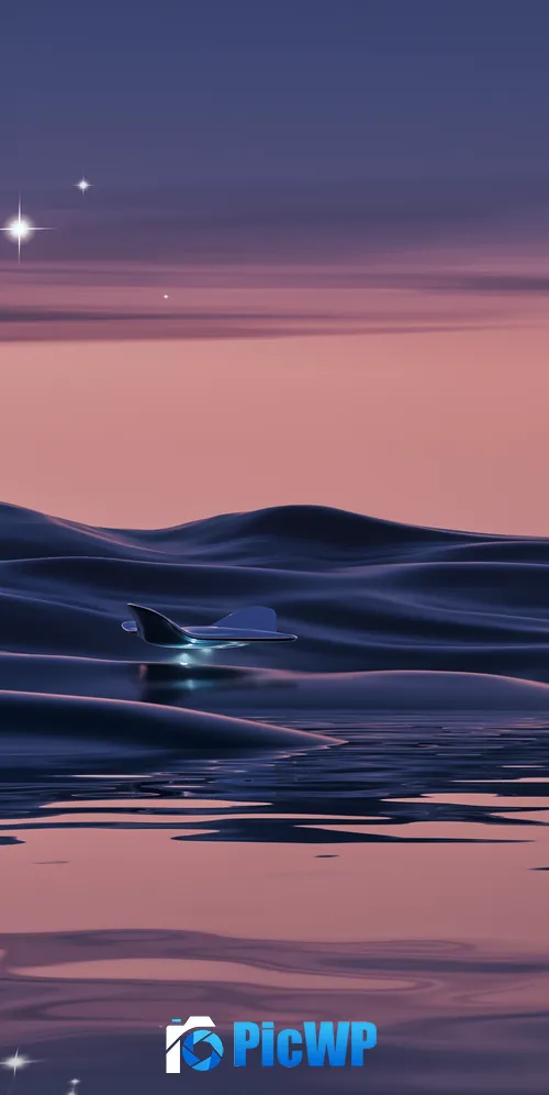 Sunset Surreal 3K Mobile Wallpaper