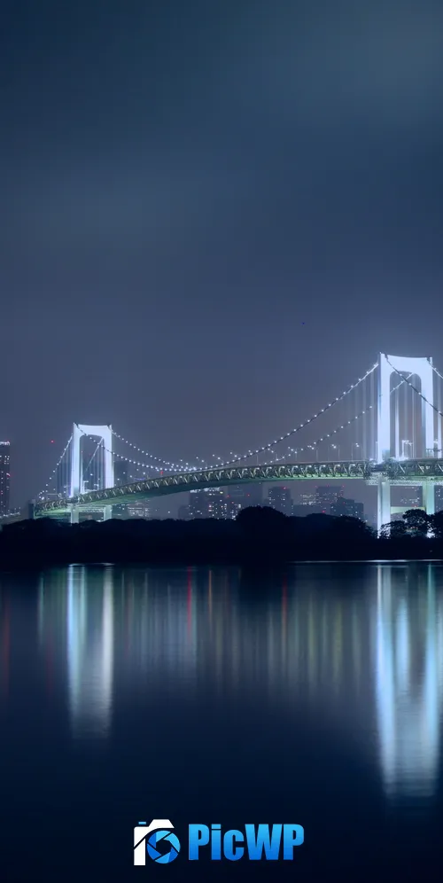 Rainbow Bridge Tokyo 3K Mobile Wallpaper